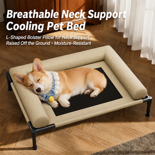 Elevated Breathable Dog Cot Bed