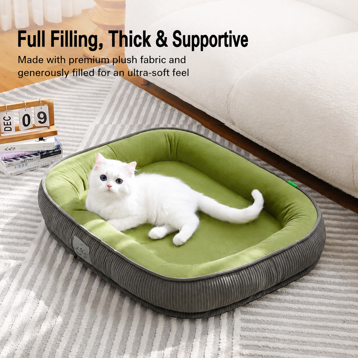 Four-Season Washable Pet Bed for Cats & Small Dogs