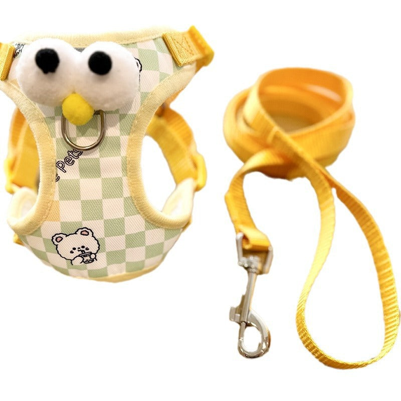 Adjustable Dog Harness and Leash Set